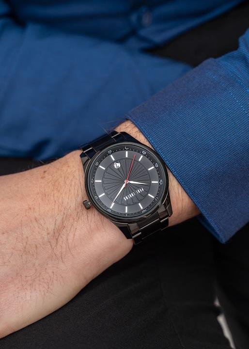 Actual product image Paul Lorens Herrenuhr PL12156B2-1A5 (190 mm)