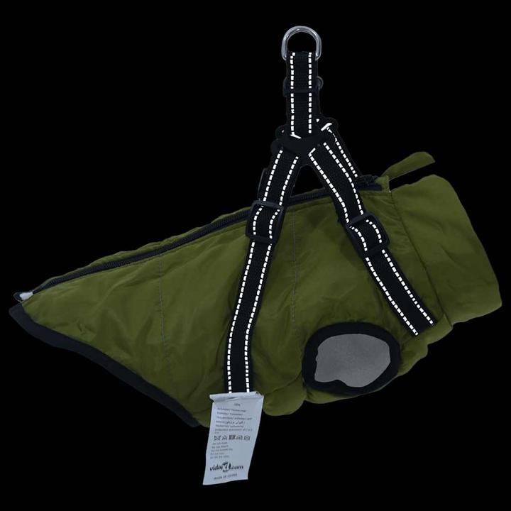 Immagine prodotto VidaXL Cappotto per cani con pettorina Impermeabile Riflettente (32, Cappotto per cani)