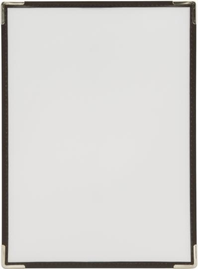 Produktbild Securit Speisekarten-Mappe CRYSTAL, A4, fr 2 Blatt
