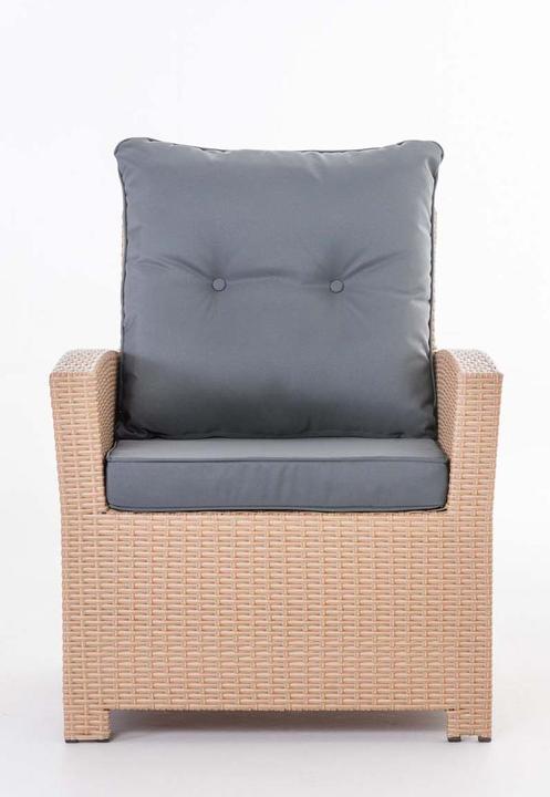 Produktbild Swisshandel24 Sessel Fisolo Eisengrau, sand