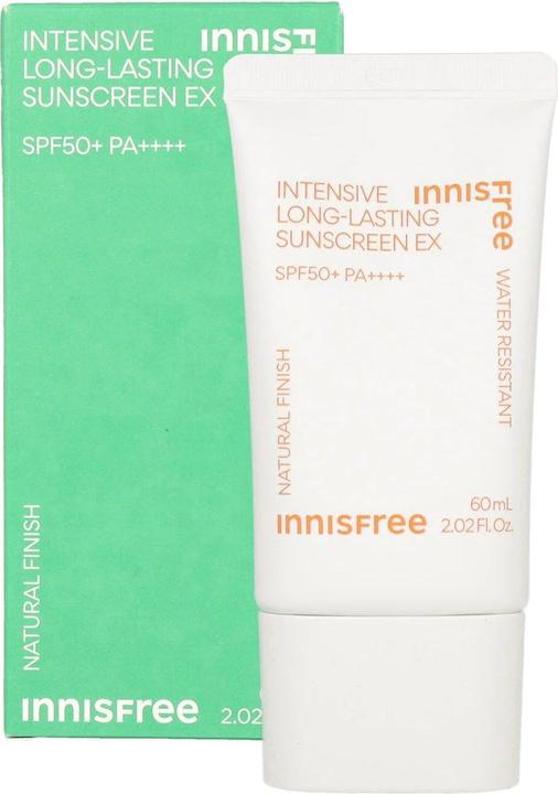 Actual product image Innisfree Intensive Long Lasting Sunscreen EX (Suntan cream, SPF 50+, 50 ml)