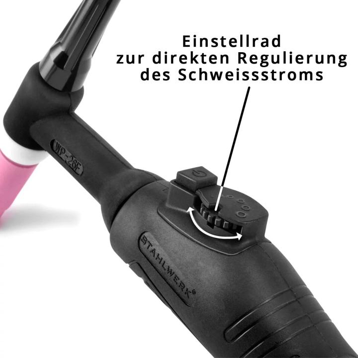Actual product image Stahlwerk Shielding gas welder AC/DC TIG 200 Puls Pro Digital Spot 200 A