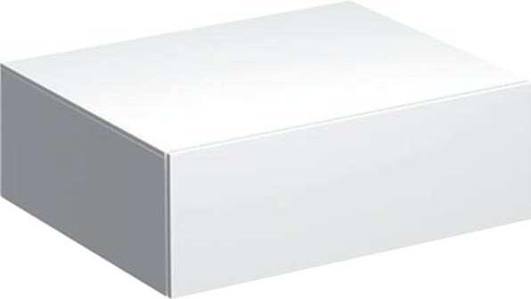 Actual product image Geberit Keramag / Xeno side cabinet white high gloss 1 pull-out 58x20 cm 500507011 (58 x 45 x 20 cm)