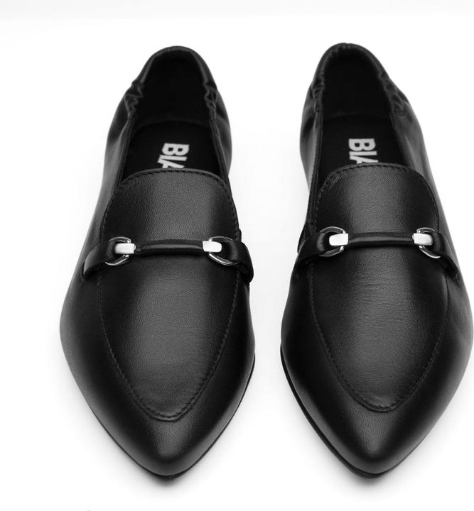 Actual product image Bianco BIATRACEY leather low shoes (37)