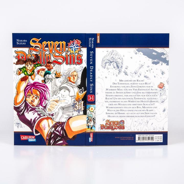 Immagine prodotto Seven Deadly Sins 34 (Tedesco, Suzuki Nakaba, 2020)