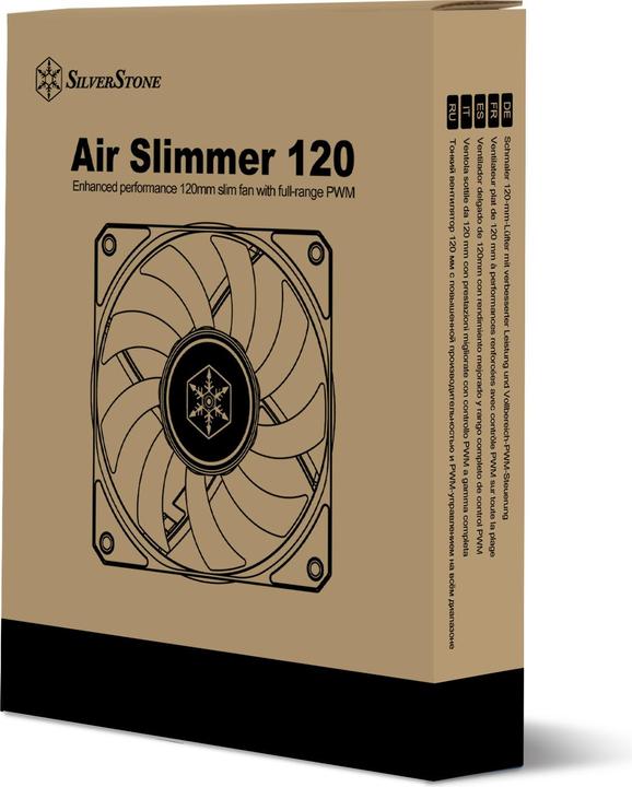 Actual product image Silverstone SST-AS120B, fan (120 mm, 1 x)