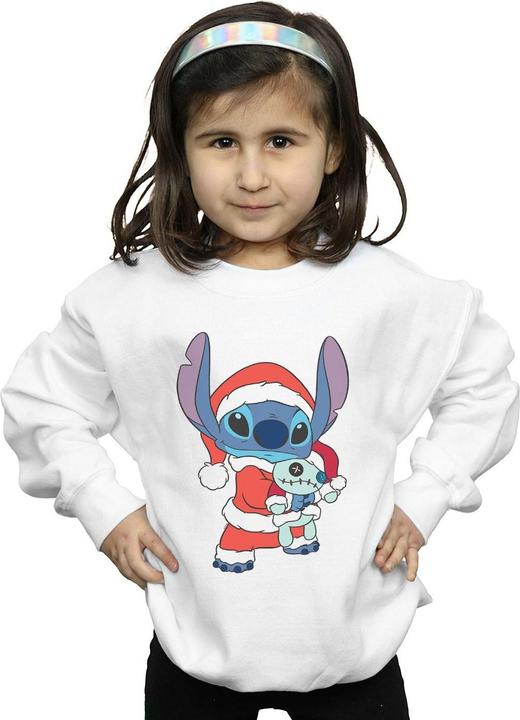 Immagine prodotto Disney Lilo And Stitch Stitch Christmas Felpa Ragazze (152, 158)
