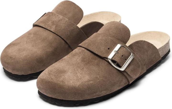 Immagine prodotto Bianco BIAOLIVIA Mule Muli in pelle scamosciata (40)