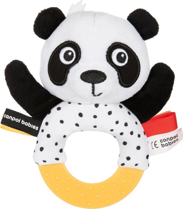 Canpol BabiesBoo Sensory Toy Teether And Rattle