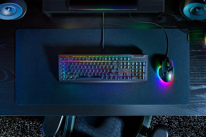 Produktbild Razer Blackwidow V4 X Keyboard Green (Eng. Int., Kabelgebunden)