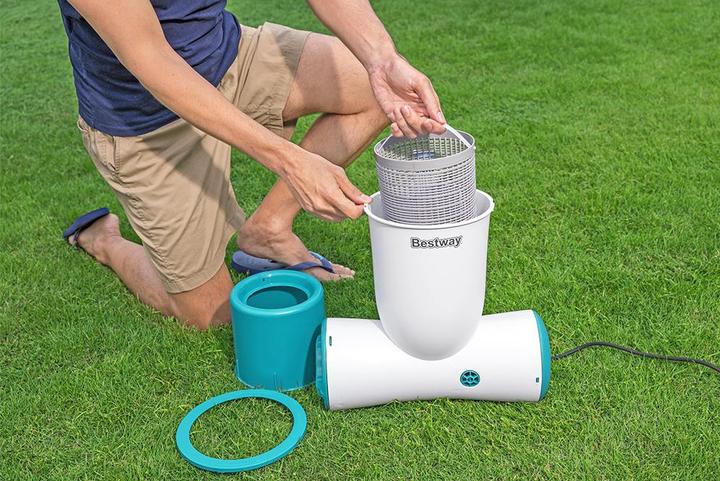 Actual product image Bestway Skimatic 2-in-1 Einhängeskimmer/ Filterpumpen-Kombination 3.974 l/h