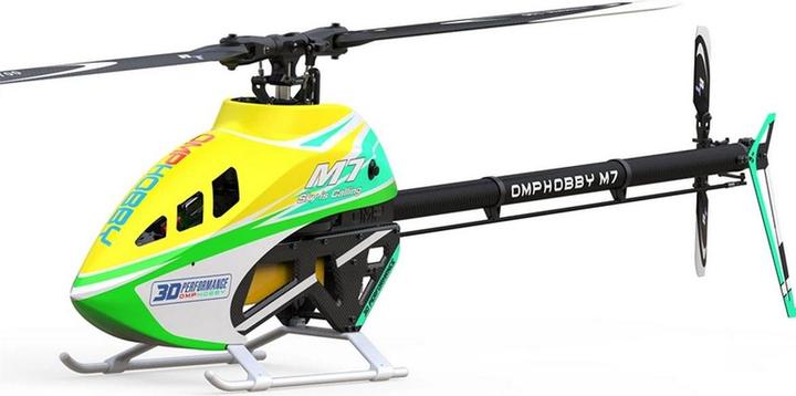 Immagine prodotto OMP Hobby OMPHobby Helikopter M7 Lime Yellow Bausatz und Rotorblätter