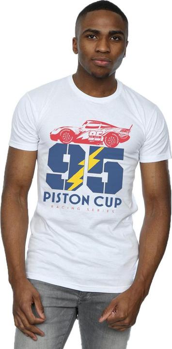 Actual product image Disney Mens Cars Piston Cup 95 T-Shirt (XL)
