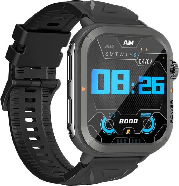Immagine prodotto Blackview W30 (Orologio connesso - 1,91" - Microfono incorporato) Nero