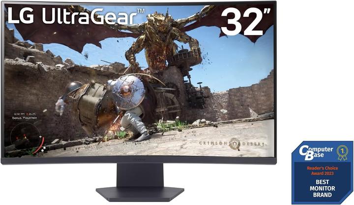 Actual product image LG UltraGear 32GS60QX-B (2560 x 1440 pixels, 32")