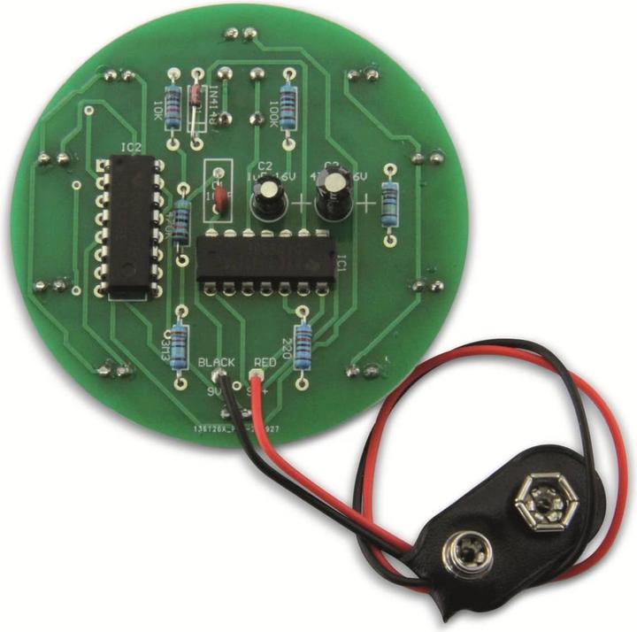Actual product image Sol Expert Soldering Kit Electronic Wheel of Fortune