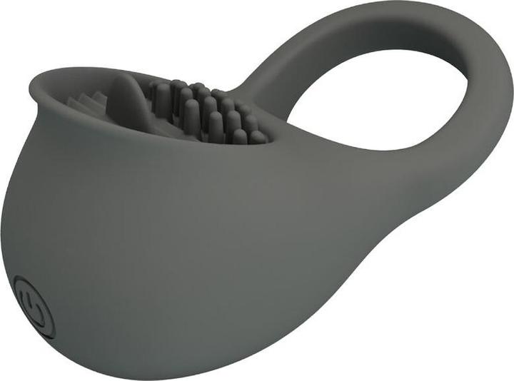 Produktbild Pretty Love - Nimbus Vibratorring Mit Zunge Grau