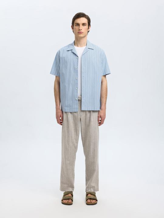 Produktbild Selected Homme Streifen Kurzarmhemd (XL)