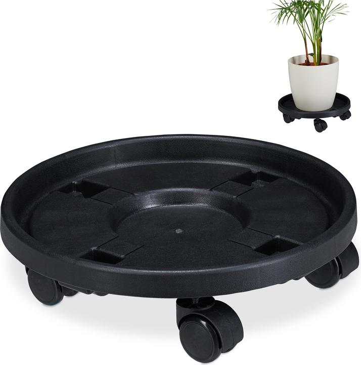 Immagine prodotto Relaxdays Portavasi con-rotelle