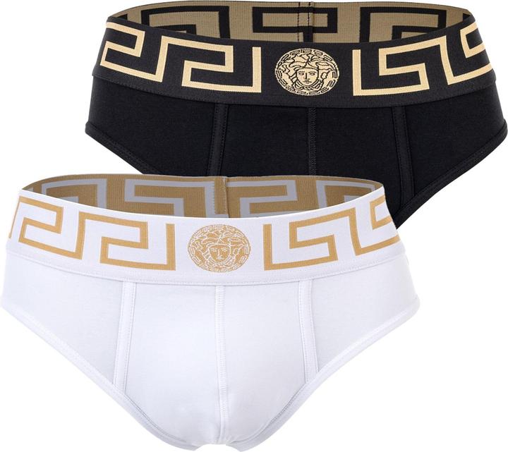 Versace Slip Casual Figurbetont TOPEKA - 16087 (XXL, 2er Pack)