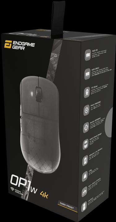 Actual product image Endgame Gear OP1w 4k Wireless Gaming Maus, kabellos - Dark Frost (Wireless)