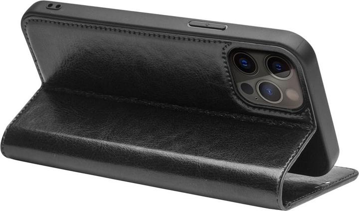 Image du produit QiAlino Fourre Flip cuir véritable (Apple iPhone 13 Pro Max)