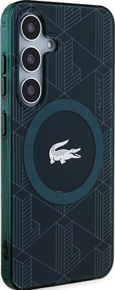 Produktbild Lacoste LCHMSUBSE S921 zielony/green hardcase IML Blend Monogram MagSafe (Samsung Galaxy S24)