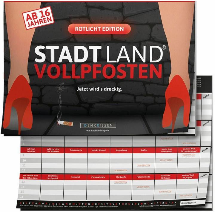 Produktbild Denkriesen Stadt Land Vollpfosten - Jetzt wird's dreckig (Deutsch)