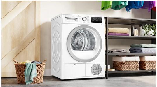 Produktbild Bosch Hausgeräte MDA Wrmepumpentrockner Serie4,Express WTH85VH3 (8 kg, Rechts)