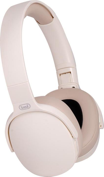 Immagine prodotto Trevi DJ 12E45 BT Auricolare Con cavo e senza cavo A Padiglione Musica e Chiamate Bluetooth Crema (7 h, Cablato)