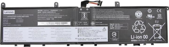 Lenovo Internal battery, 4c, 80Wh, LiIon, CXP (4 Cells, 5235 mAh)