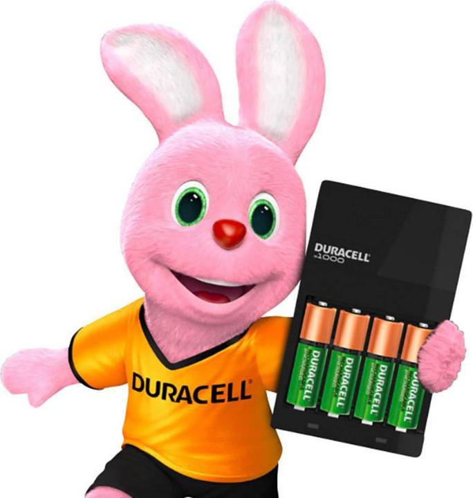 Actual product image Duracell Hi-Speed Value Charger incl. 2x AA and 2x AAA (4 pcs., AA, AAA, 1300 mAh, Battery + charger)