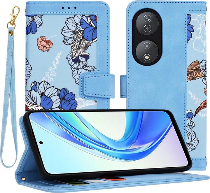 Image du produit Techsuit - FlipCraft - Honor X7b / X7b 5G / 90 SMART - Vibrant Blue (Honor 90 Smart, Honor X7)