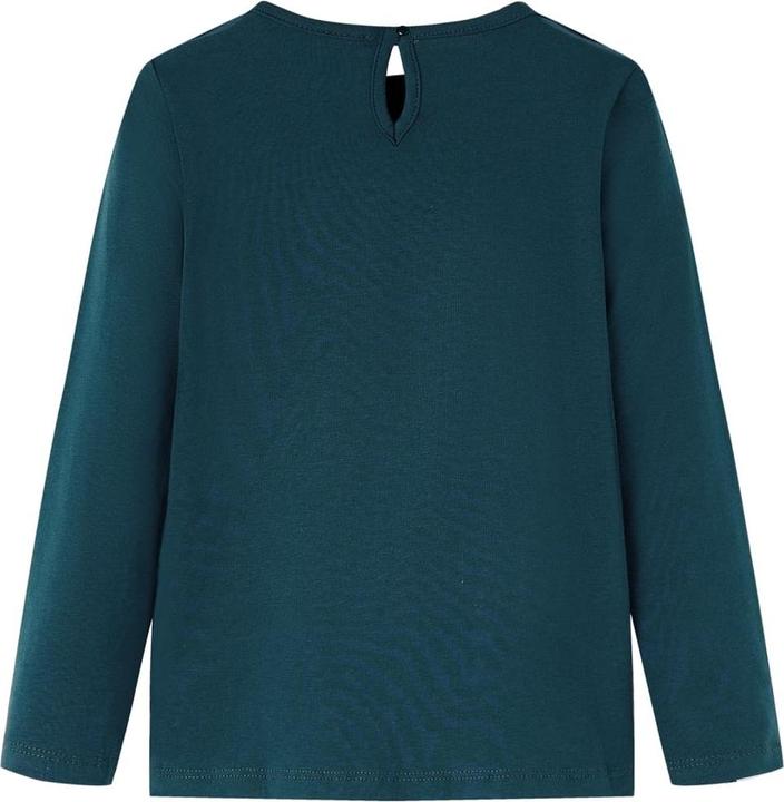 Immagine prodotto VidaXL Camicia da bambino a maniche lunghe verde scuro 92,Materiale: 95 % cotone (92)