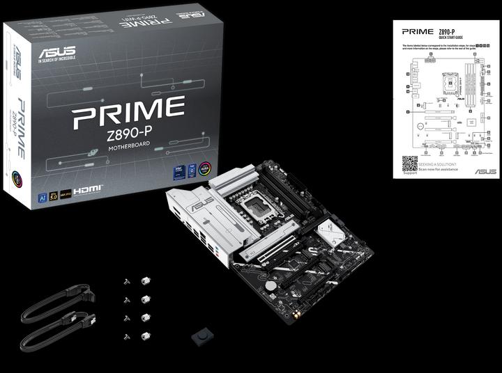 Image du produit ASUS PRIME Z890-P (LGA 1851, Intel Z890, ATX)