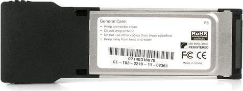 Image du produit StarTech Carte Express 2 ports FireWire IEEE 1394 pour ordinateur portable