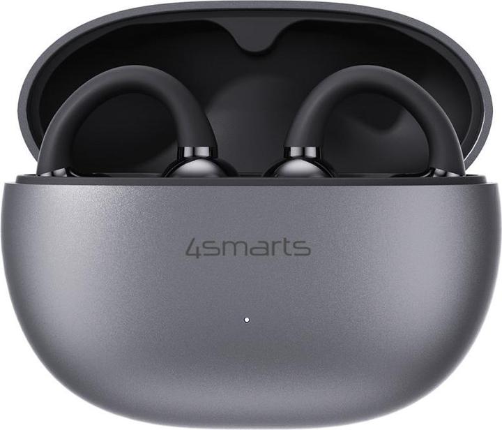 Actual product image 4smarts Open-Ear-Kopfhörer SkyBuds Clip Grau, Detailfarbe: Grau (NC, 28 h, Wireless)