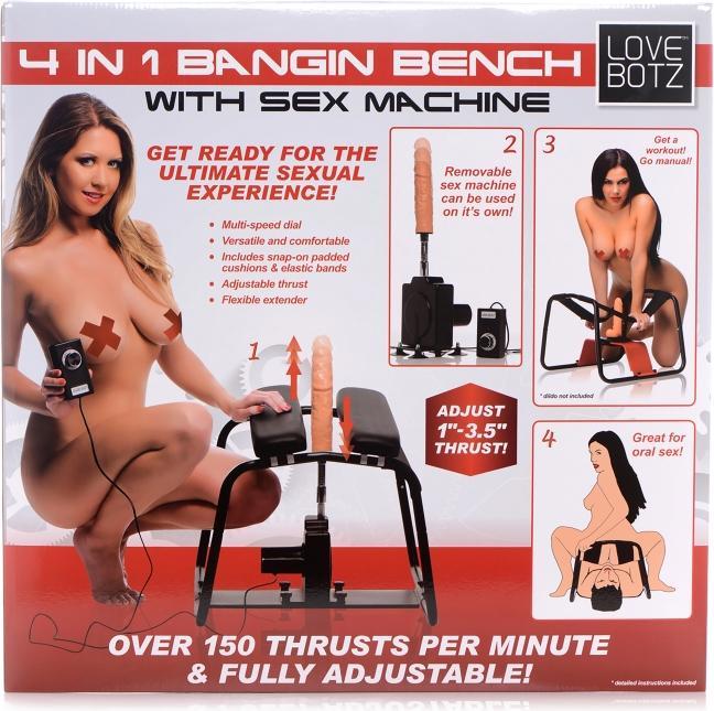 Actual product image Shots 4-in-1 Bangin Bench