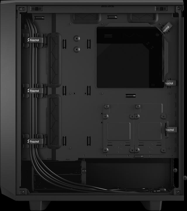 Actual product image Fractal Meshify 2 Compact Black TG Light (ATX, mATX, Mini-ITX)
