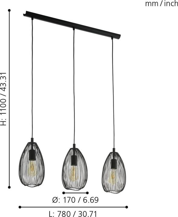 Produktbild EGLO Clevedon (E27)