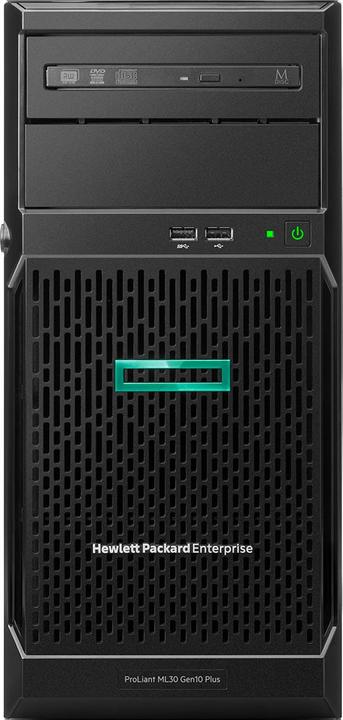 Actual product image HPE ML30 Gen10+ TW Xeon 2314 4xLFF-NS100i (Intel Xeon E-2314, 16 GB, Tower Server)