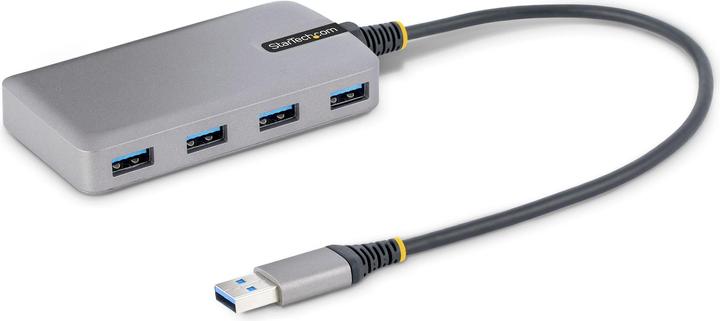 Produktbild StarTech COM 4-Port USB 3.0 Hub - USB Hub 5Gbit/s Busbetrieben mit Optionalem Stromanschluss - USB V (USB-C, 5 Ports)