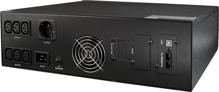 Produktbild Gembird USV mit LCD Anzeige AVR 2000 VA Rack sw (2000 VA, 1200 W, Line-Interaktiv USV)
