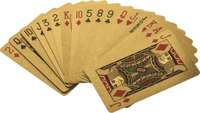Produktbild Out of the blue Deluxe Spielkarten 54-Karten-Set
