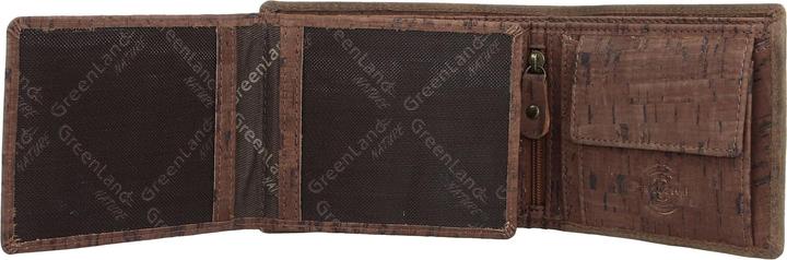 Actual product image Greenland Nature Wallet RFID leather 11.5 cm