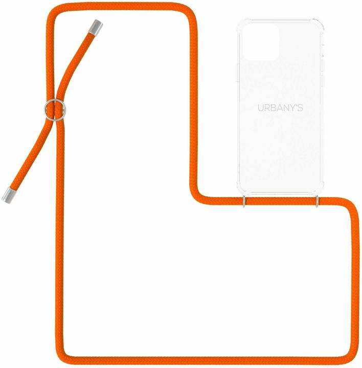 Urbany's Necklace Case iPhone 11 Pro Max Aperol Spritz Transparent