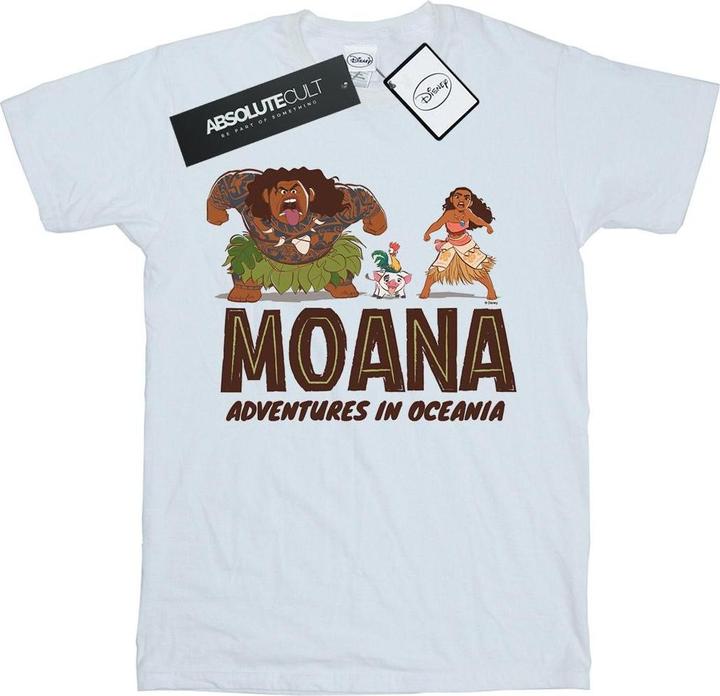 Immagine prodotto Disney Moana Adventures in Oceania Maglietta Ragazze (140, 146)