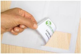 Actual product image HERMA A4 removable name labels