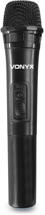 Immagine prodotto Eminence met Bluetooth - Vonyx VSA500BP - 800 Watt - Partybox - 2 microfoni draadloze - 1 microfono heaset (Attivo)