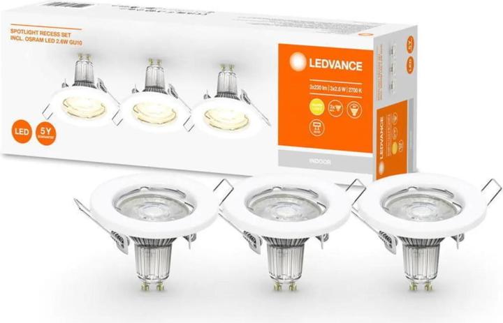 Image du produit Ledvance Recess (230 lm, GU10)